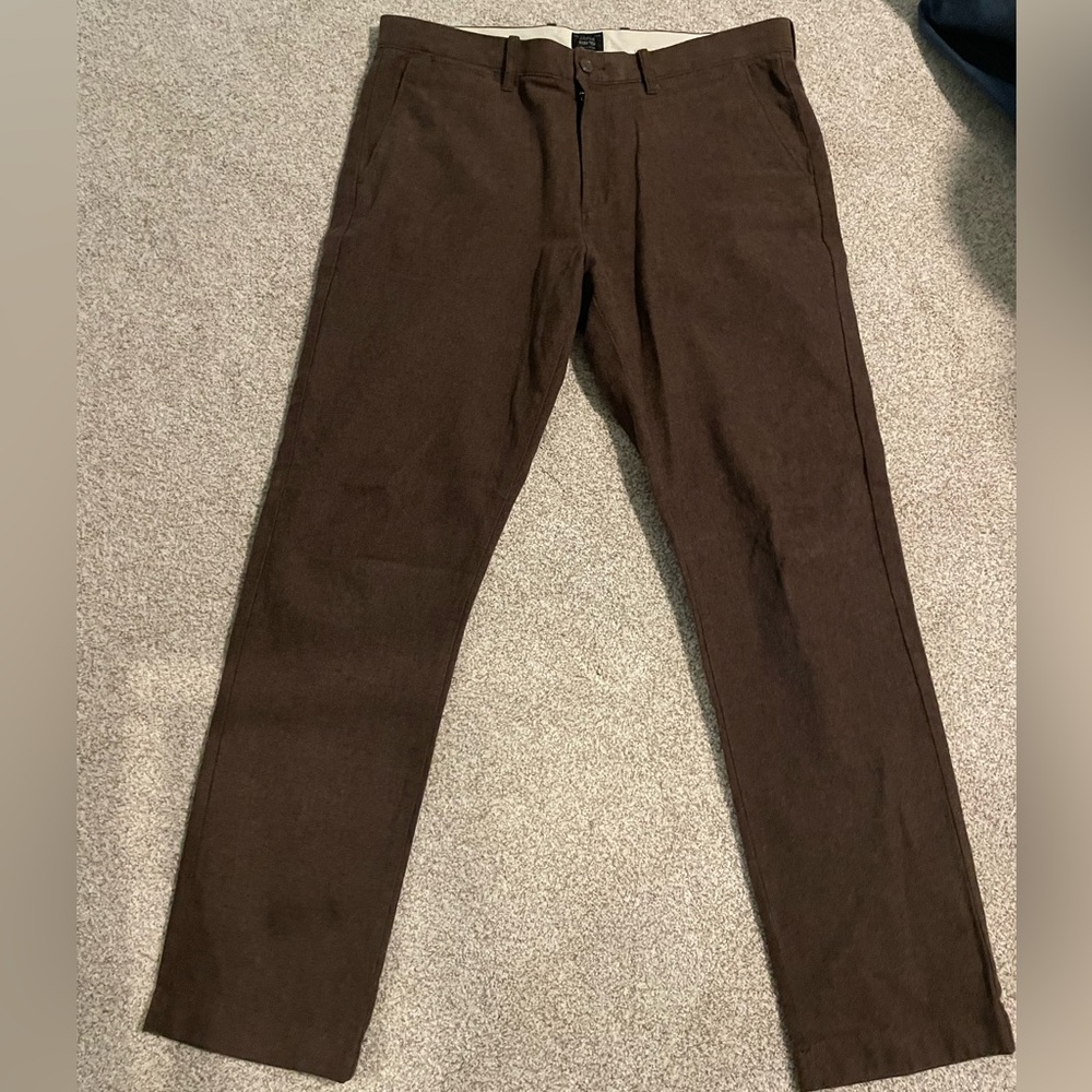 Mens Luxurious J. Crew Stretch Pants - 35x32